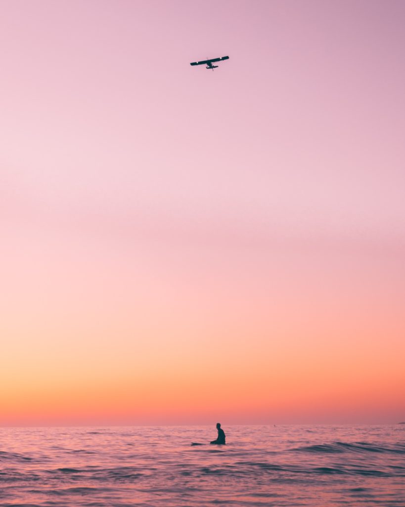 Wildya-eco-anxiety-quiz-surfer-sunset